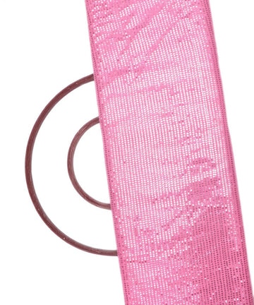 light pink sequin georgette embroidery fabric